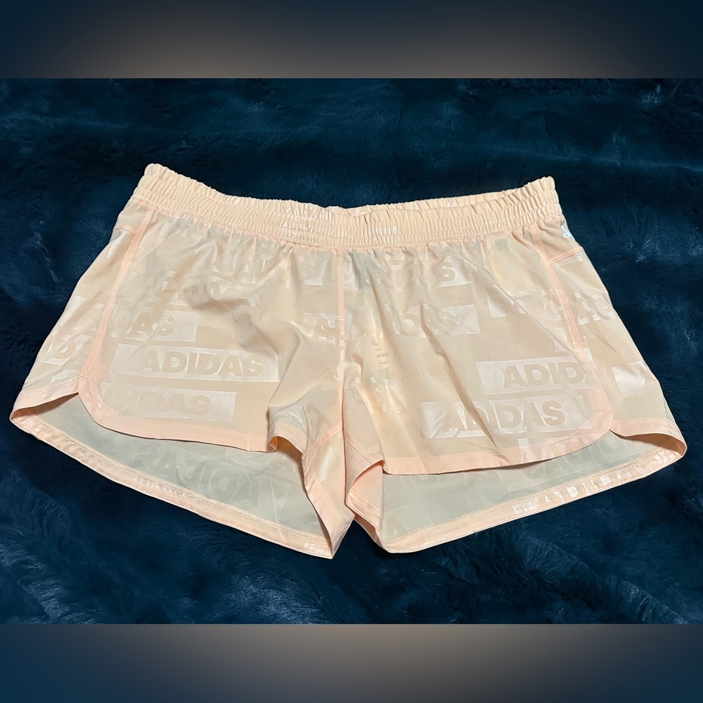 adidas Women's Peach Athletic Shorts